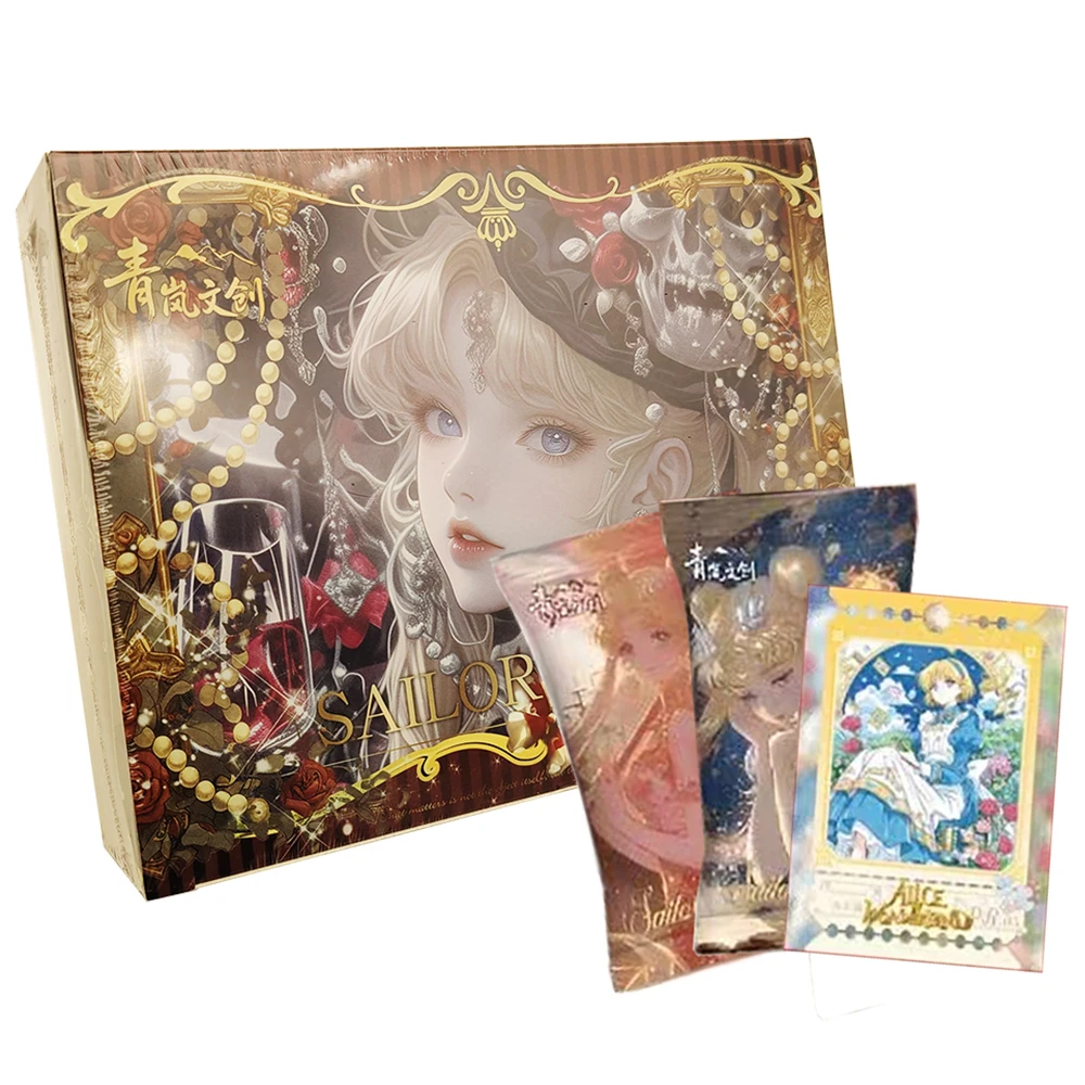 

Sailor Moon Collection Cards Japanese Magic Transformation Battle Theme Girl Anime Exquisite Craft Characters Cards Table Toys