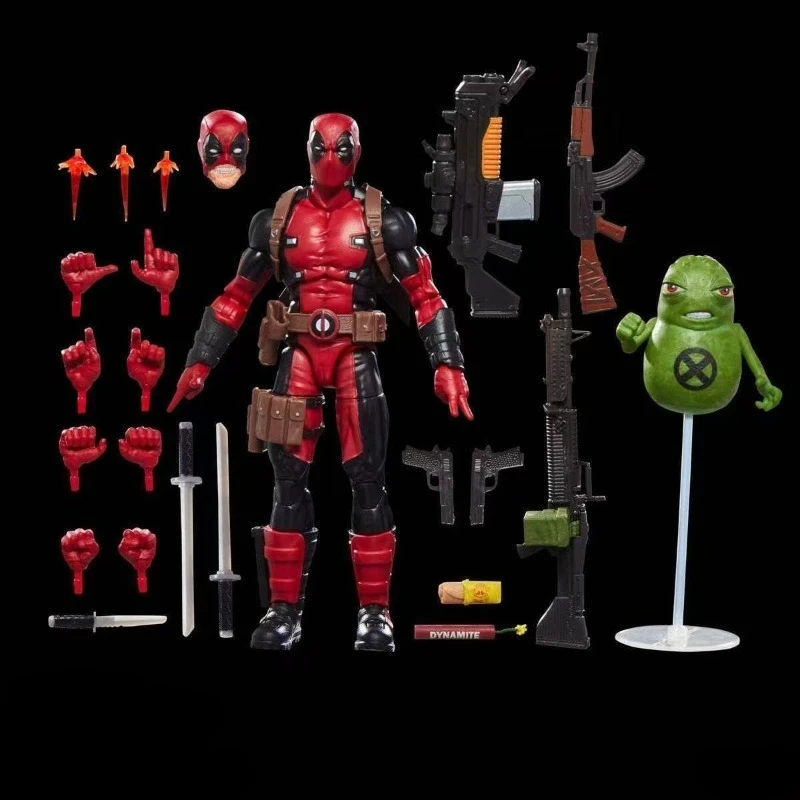 In Stock Hasbro Marvel Legends Series Maximum Deadpool Models Anime Movie Toys Model Action Figure Gift Hobbies - view 4