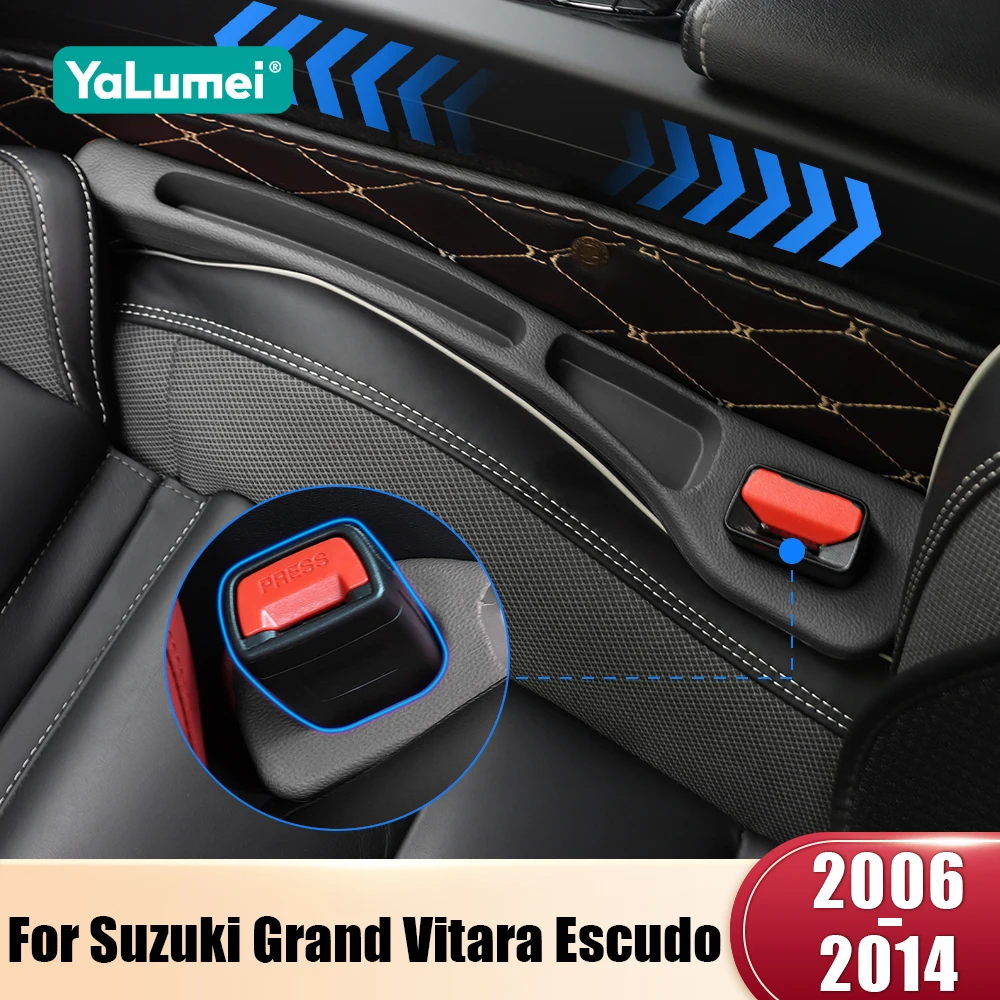 Für Suzuki Grand Vitara Escudo 2006 2007 2008 2009 2010 2011 2012 2013 2014 Autositz Auslaufsicherer Füllstreifen Seitennahtaufbewahrung