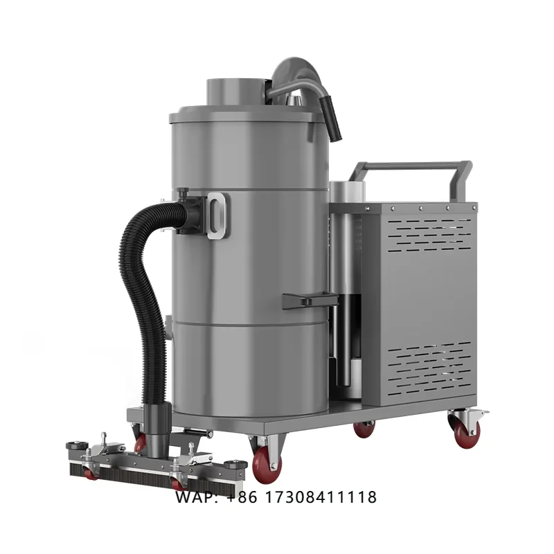 

220V 2200W 55L High Quality Wet and Dry Industrial Vacuum Cleaner High Efficient 40mm Single tank Dust Collections