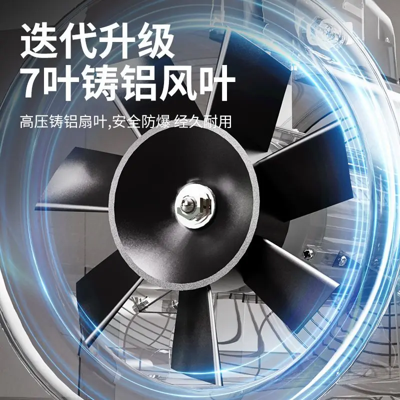 Ventilador elétrico de piso industrial