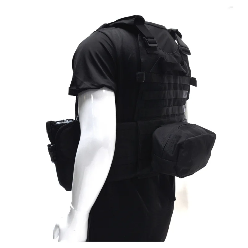 Military Grade Tactical Vest 600D Waterproof Oxford Cloth, Adjustable  Detachable Design, MOLLE System for Special Ops, Airsoft