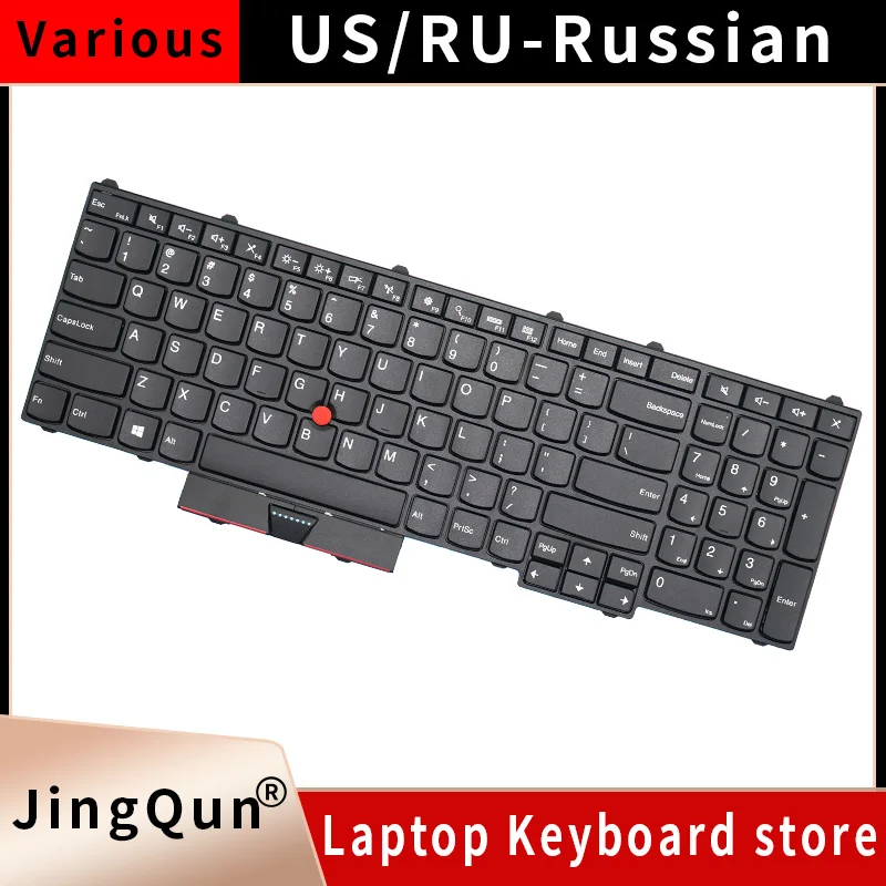 US/RU Laptop Keyboard For Lenovo ThinkPad P50 20EN/20EQ P70 20ER 00PA247 00PA277 00PA329 Trackpoint Keyboards PYWL-105US