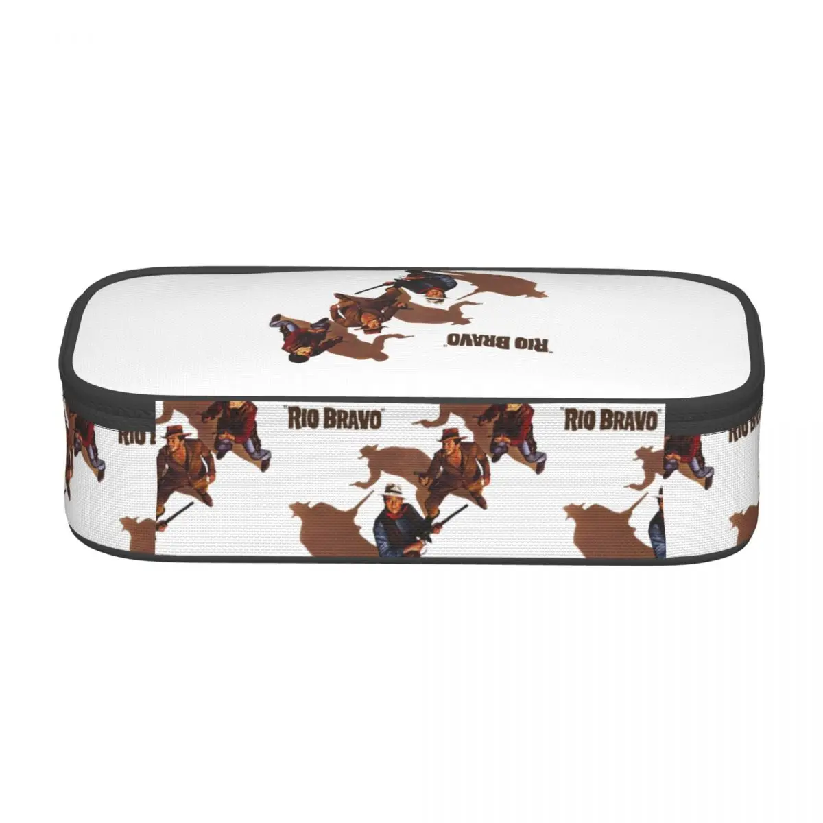 Rio Bravo Movie Pencil Cases for Student Pen Box Pencil Bag Big Capacity Pencil Pouch Pen Holder