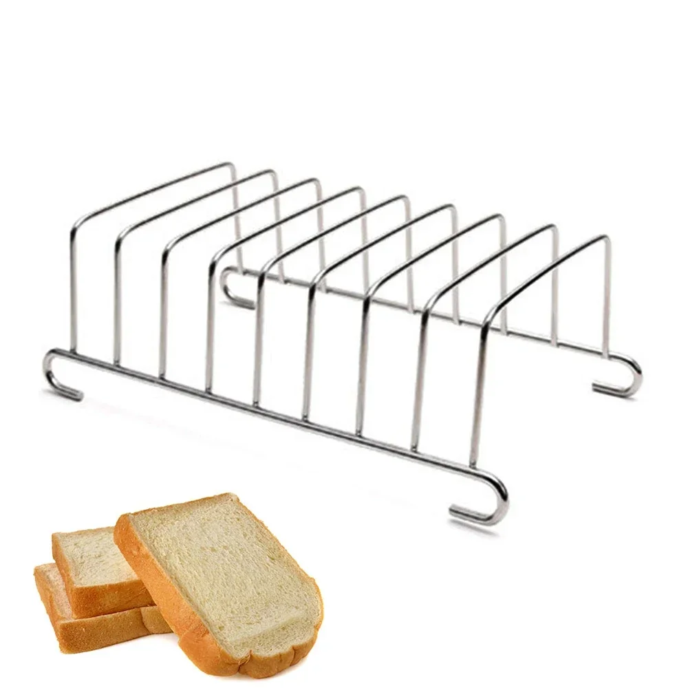 Replace Bread Rack Convenient Holder Kitchen Outdoor Portable Practical Stainless Steel Tool Air Fryer Cooling Home