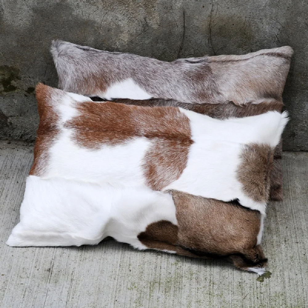 Free Shipping CX-D-134B Size Customized Real Natural Fur Genuine Kid Lamb Fur Pillow Cushion Seat Cushion