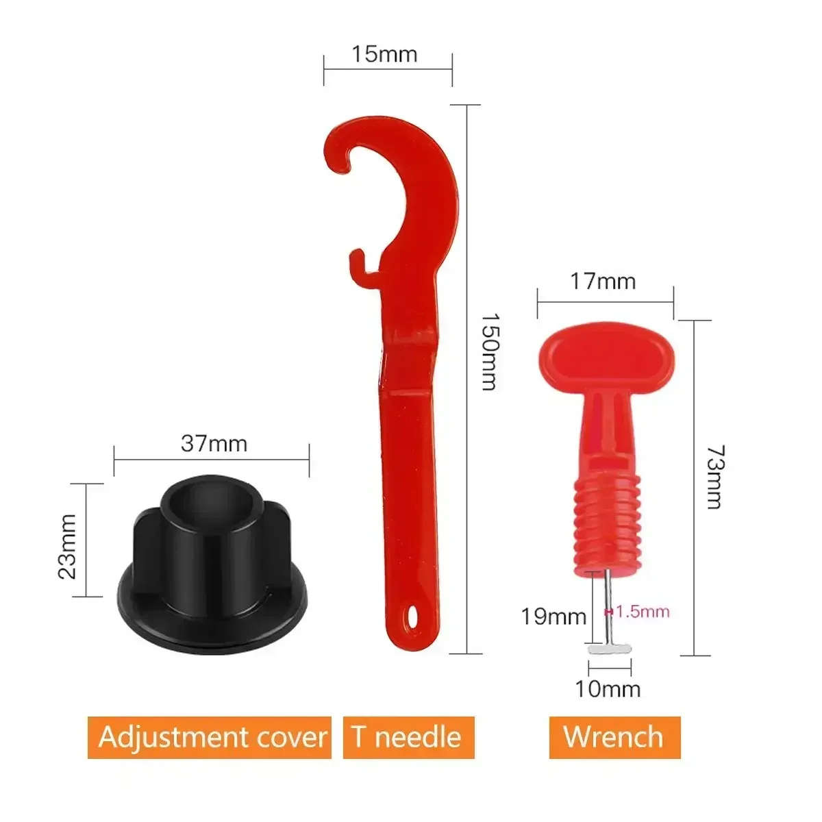 126Pcs For Flooring Wall Tile Spacer Plier Level Wedges Tile Spacers Tile Leveling System Leveler Locator Spacers Set