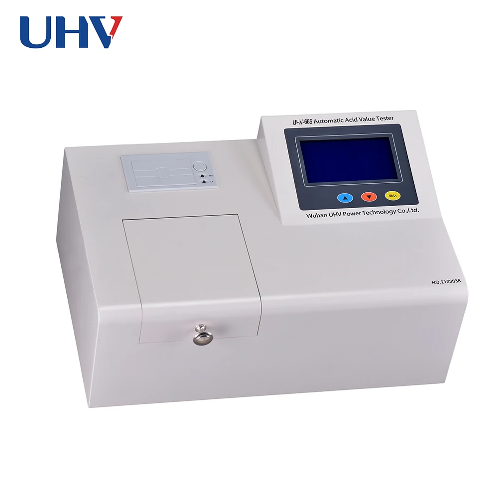 UHV-665 Transformer oil automatic acid value analyzer Petroleum product acid value tester