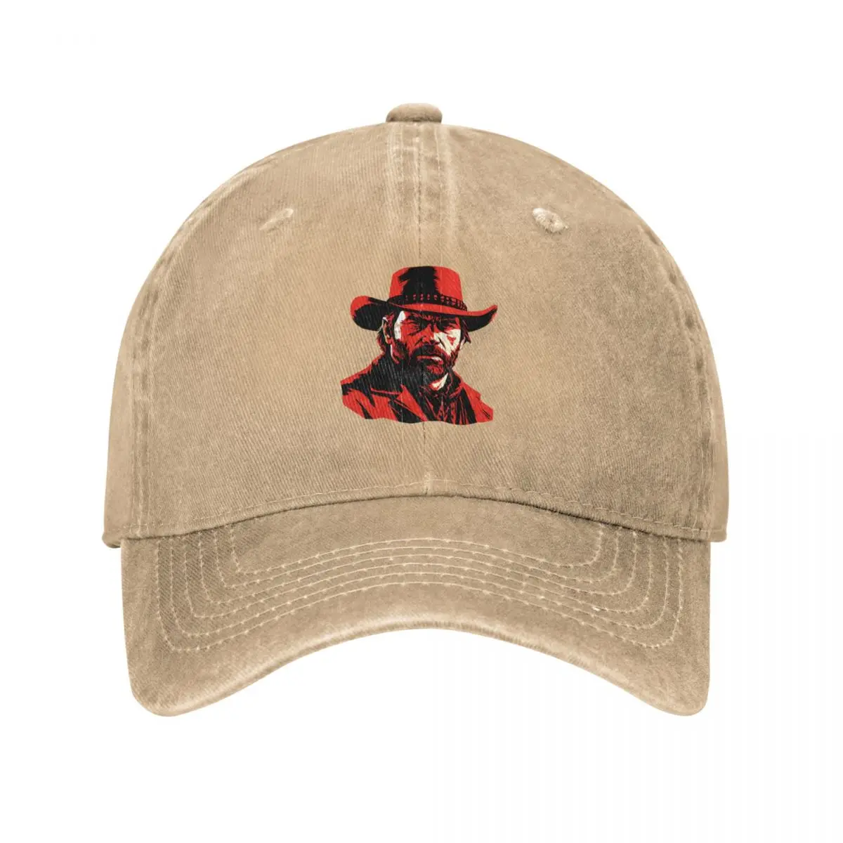 Red dead redemption 2 Baseball Cap Luxury Brand Visor Rugby Trucker Cap Girl Men's