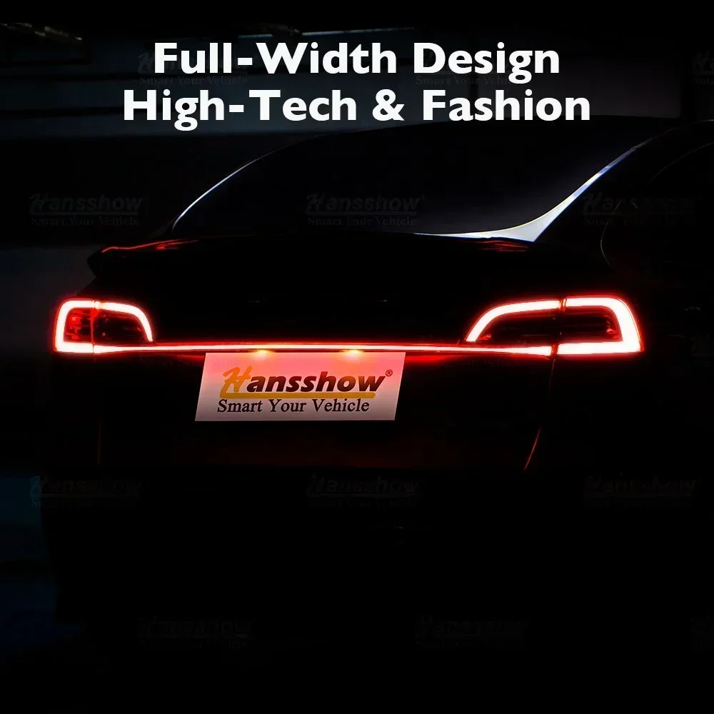 Model 3 Y Knight Rider Led Lights Full-width Taillights For  Tail Light Acssories