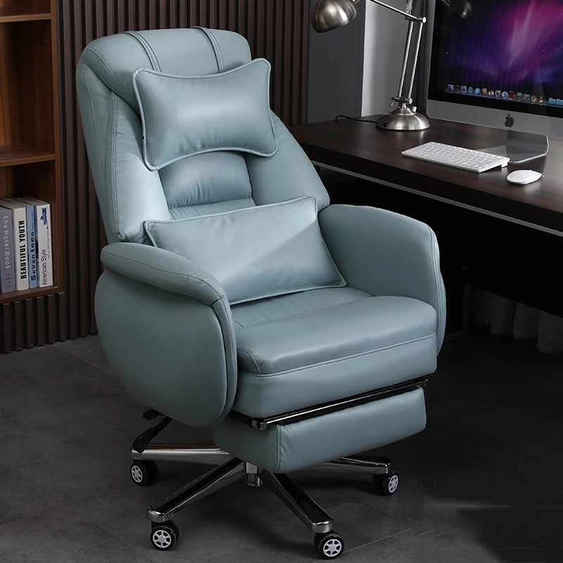 Leather Executive Office Chair Fancy Gaming Universal Black Office Chair Hardwood Floor Cadeiras De Escritorio Furniture