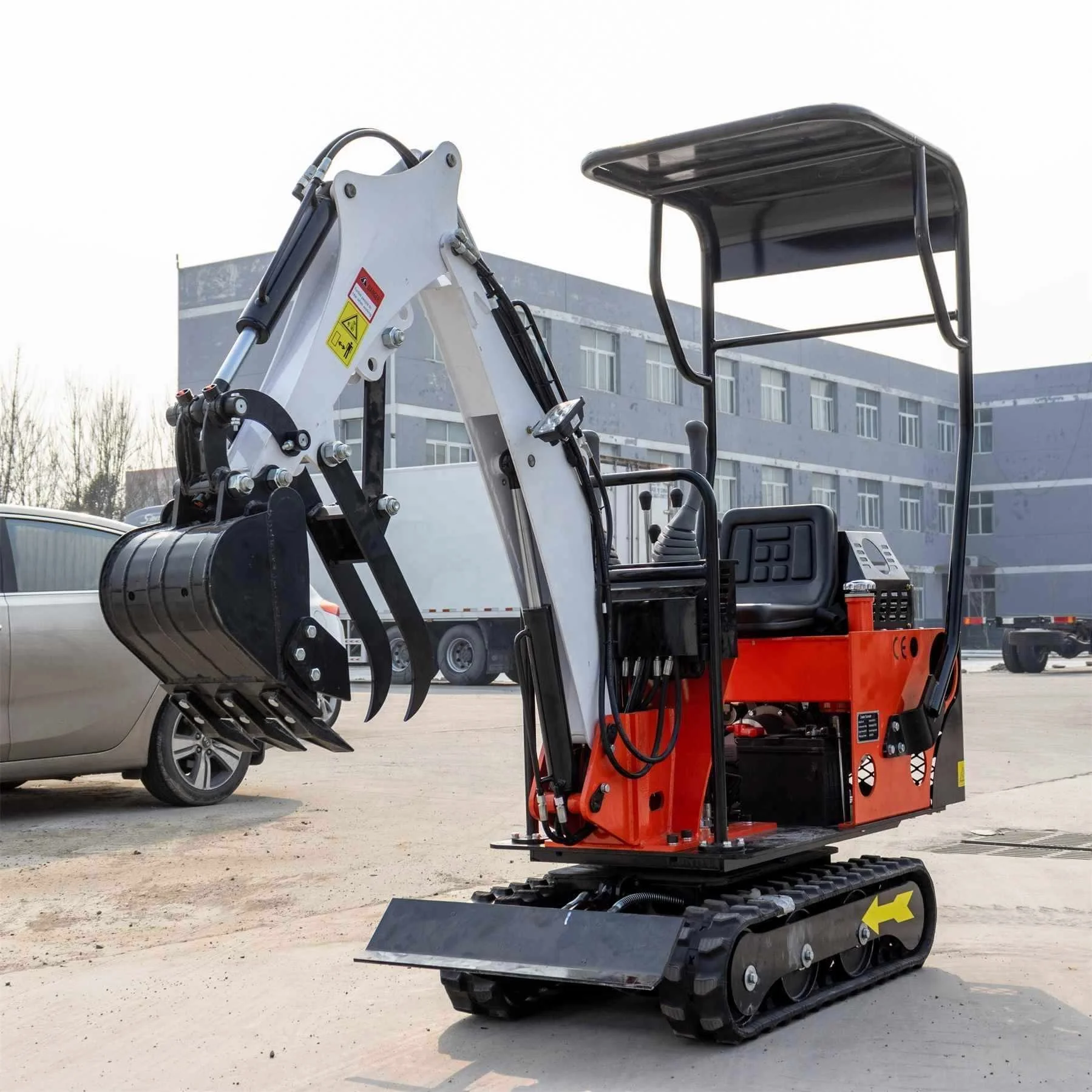 Mini Excavator Smallest Crawler Micro Bagger Digger 0.8T 0.8Ton 800Kg 08T Factory Supply
