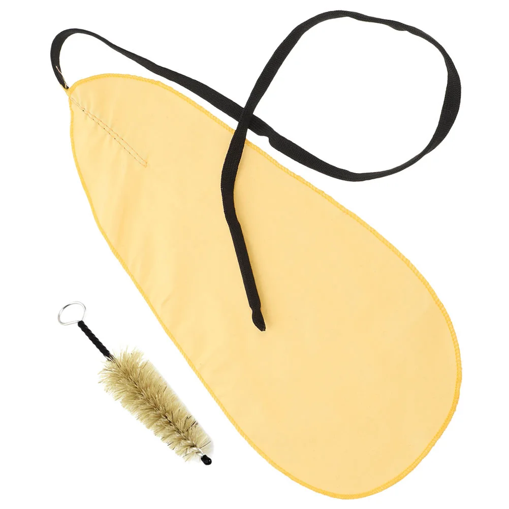 

2pcs Saxophone Cleaning Kit Clarinet Flute Maintenance Tools Brush Cloth Set for Woodwind Instruments Care Tools