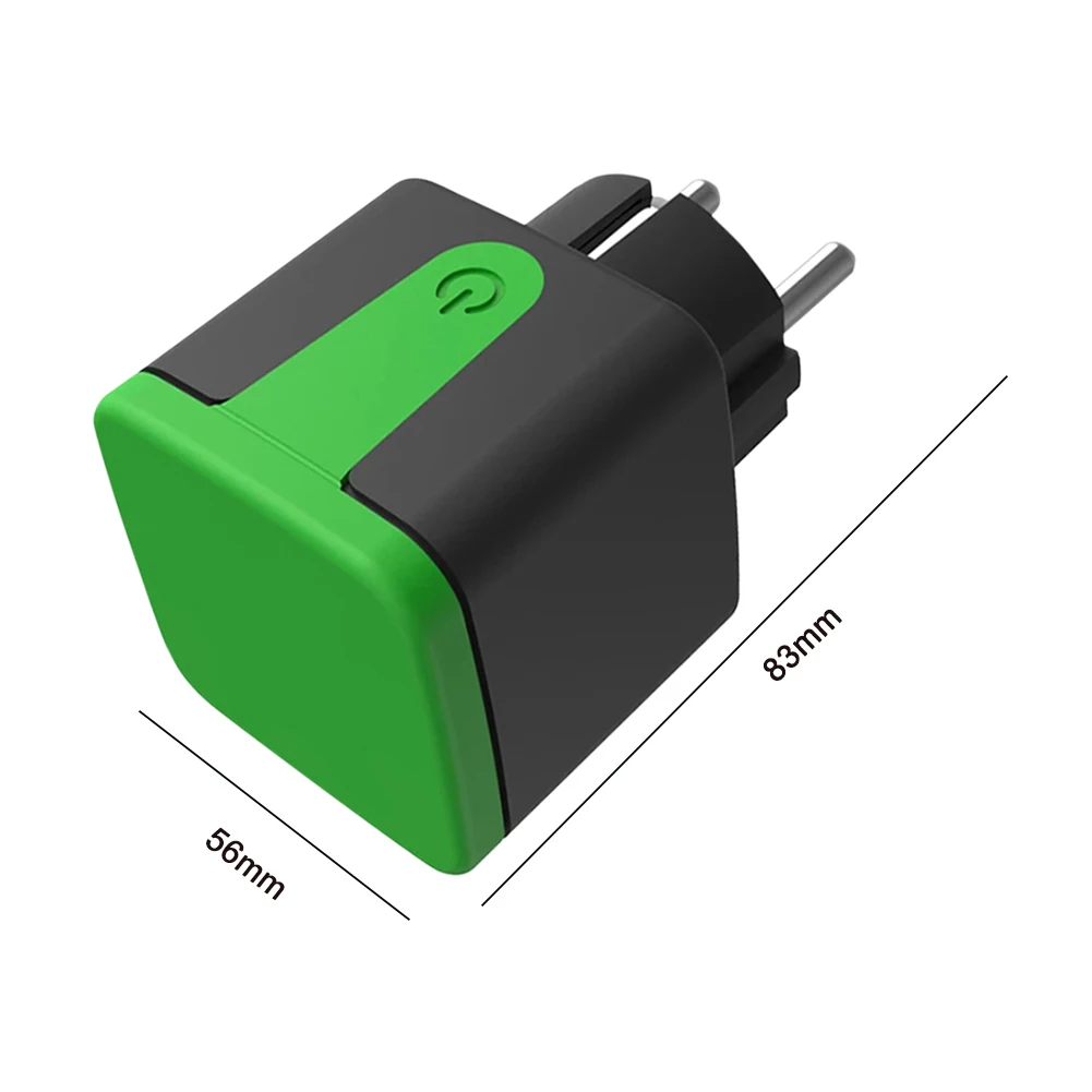Presa Smart WiFi Presa Smart Plug impermeabile Mini presa Funzione di temporizzazione remota Funziona con Alexa Google Assistant
