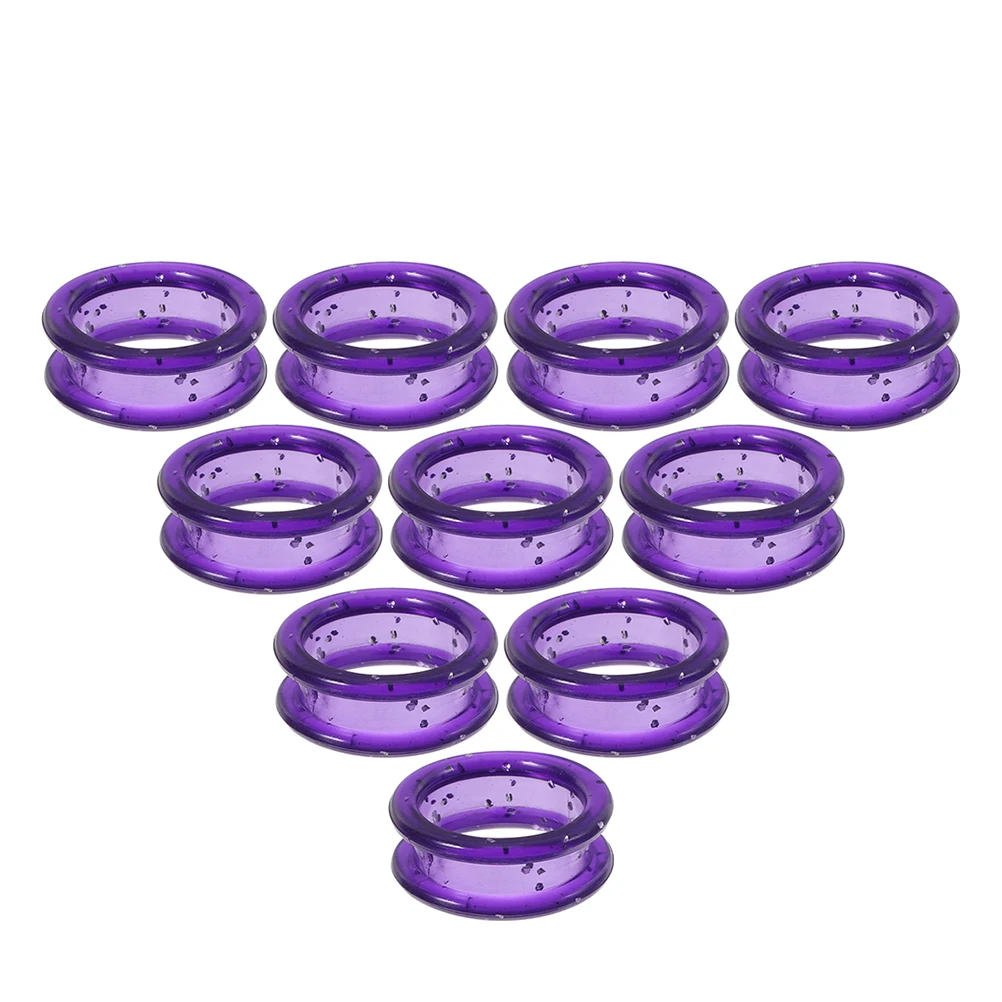 

20pcs Silicone Scissors Soft Pet Grooming Thumb Hair Cutting Protector For Barber Scissors Accessories Finger