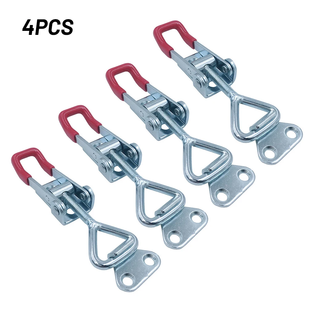 

Horizontal Toggle Clamp Metal Practical Quick Fast Release Toggle Clamp Clip Hand Tool Holding Capacity Plastic Cover Handle