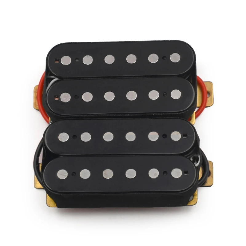 Humbucker 6 String Electric Guitar Pickup Double Coil Humbucker Electric Guitar Pickup Bridge or Neck Pickup Black