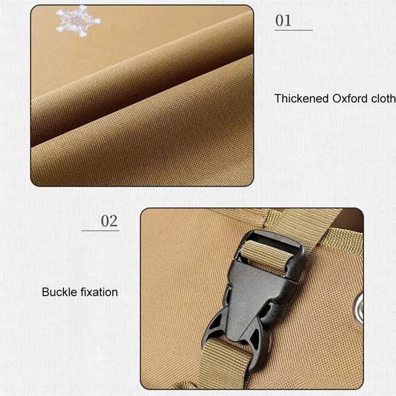 

Camping Storage Bag Multi-Purpose Roll Up Tool Bags Outdoor Tent Peg Carrier Pack