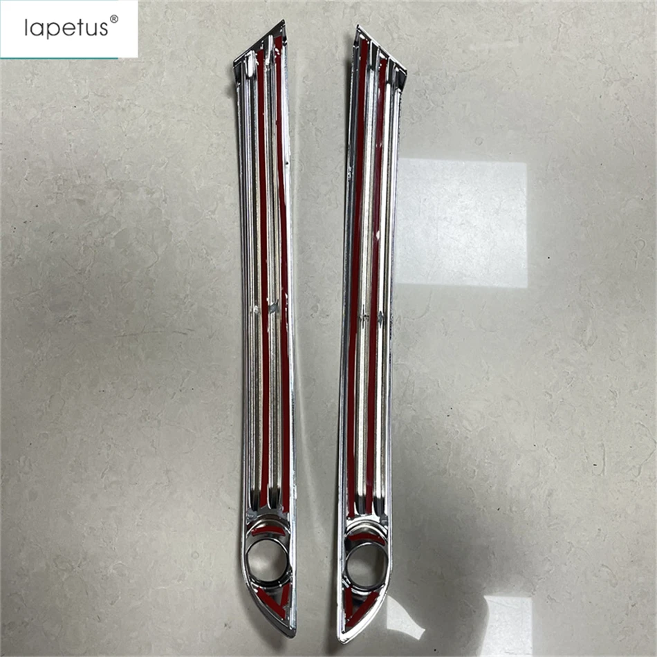 Front Bumper Fog Light Lamp Eyebrow Frame Decoration Cover Trim ABS Chrome Accessories Exterior For Mazda CX-5 CX5 2017 - 2023