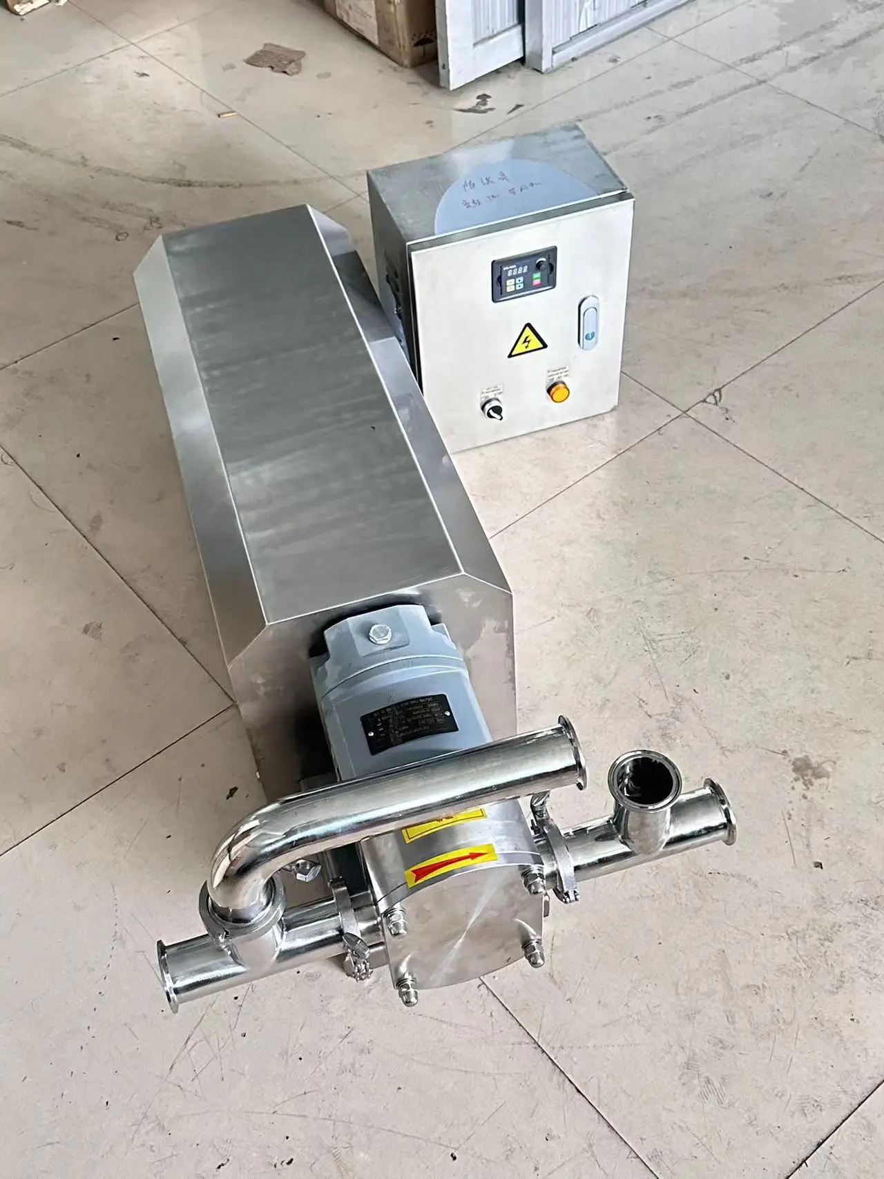 High Viscosity Chocolate/Honey/Glucose Gear Pump Filling Machine Sanitary Rotary Lobe Pump for Wastewater Treatment