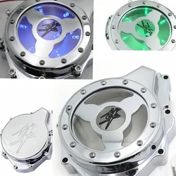 Motorcycle Glass See Through Engine Stator Cover For Suzuki GSX1300R Hayabusa 1999-2022 CHROMED