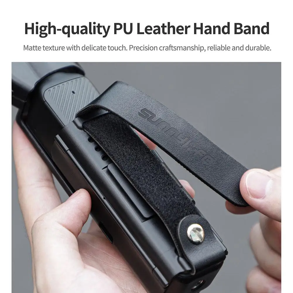 For DJI Osmo Pocket 3 Hand Band Protective Case Lanyard Expansion Frame Cold Shoe Extension Handle Cover For Pocket3 C3J8