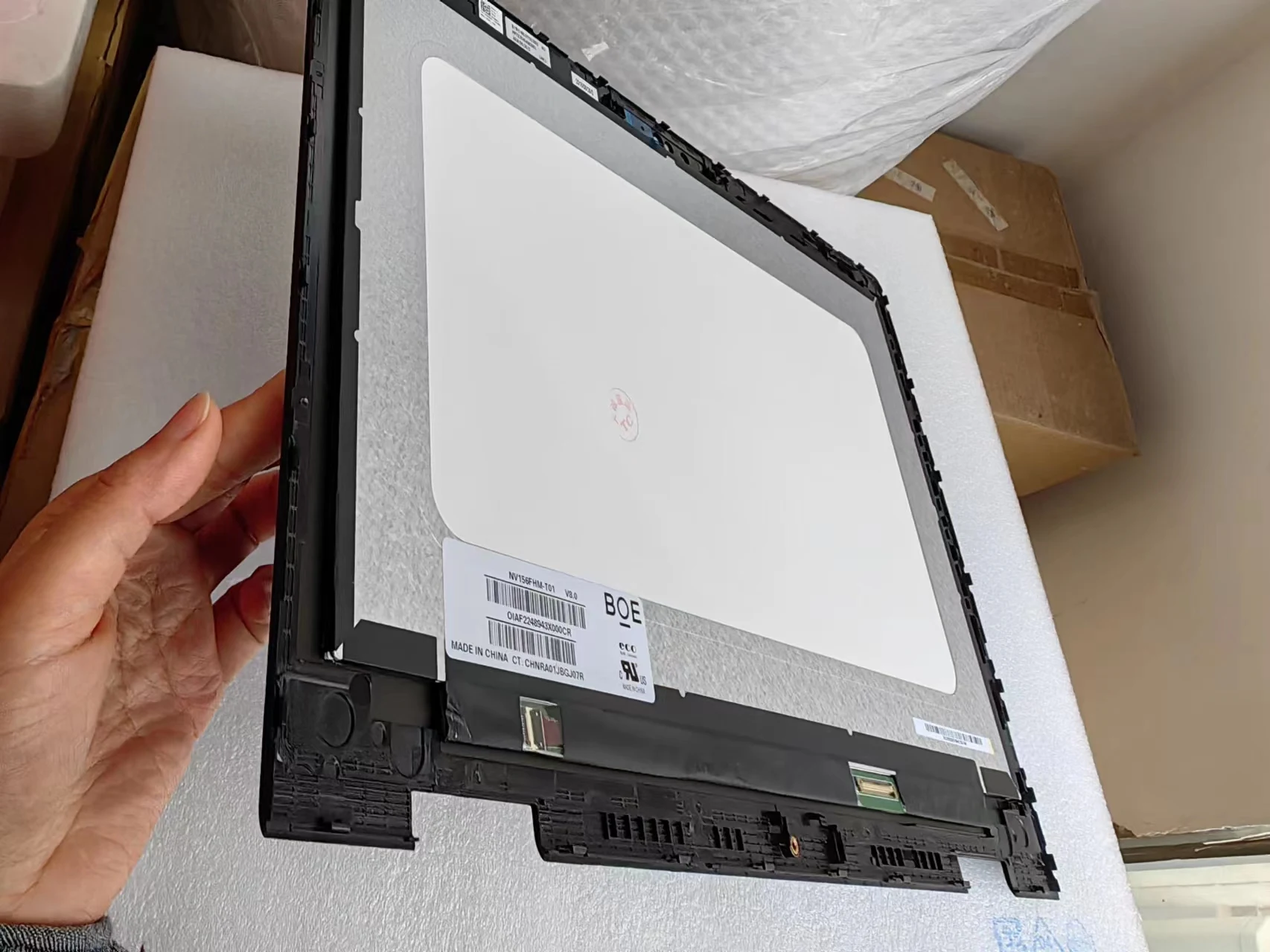 Imagem -04 - Tela Lcd para Dell Montagem do Painel Digitalizador Fhd 40pin Dell Inspiron 15 5568 5578 5579 7569 7579 P58f P58f001