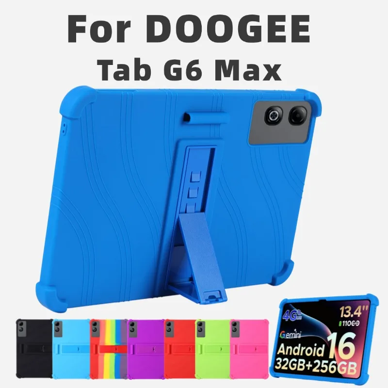 

Protective Silicone Case for DOOGEE Tab G6 Max 13.4-inch – Eco-Friendly Soft Shell, Shockproof & Durable
