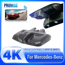Dash Cam For Mercedes-Benz C Class C300 GLC 220d x253 C260 w205 2015~ 2019 Plug and play Car DVR Wifi Video Recorder Camera 170°