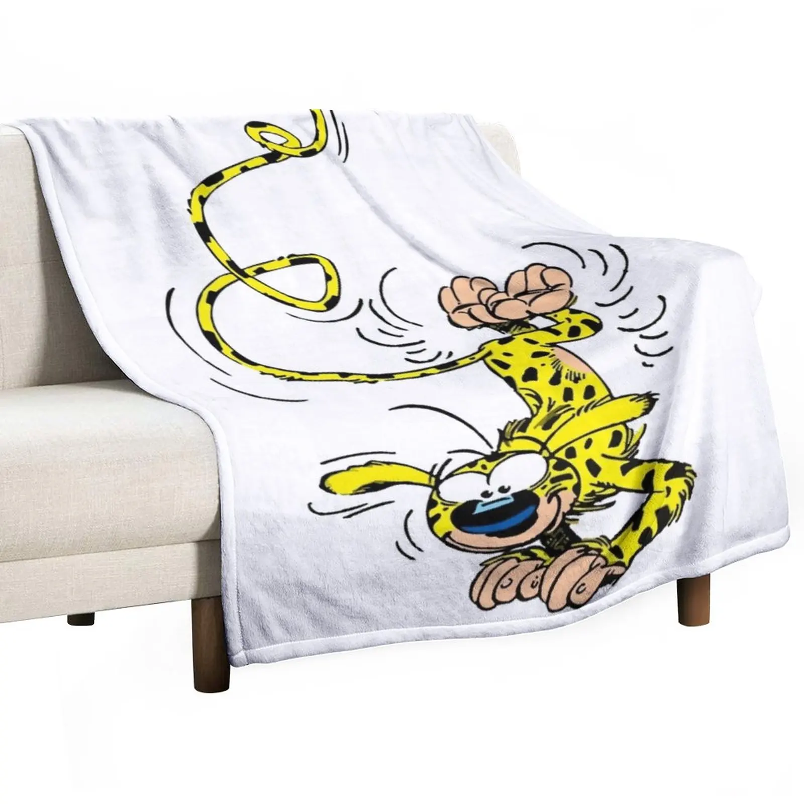 Marsupilami handstand Throw Blanket Decorative Blankets Luxury Brand Blanket Cute Blanket Plaid