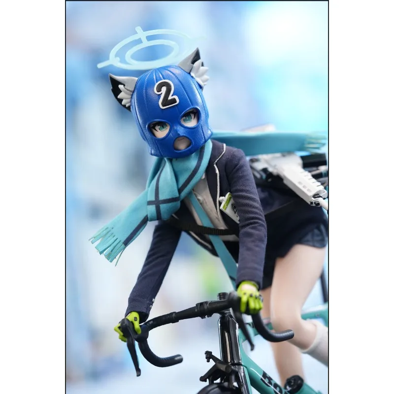 Spot ZII.PRODUCION: Longevidade Estúdio Azul Arquivos Areia Lobo Branco 1/6 Produto Acabado Boneca Móvel Modelo Brinquedo Presente Ornamento