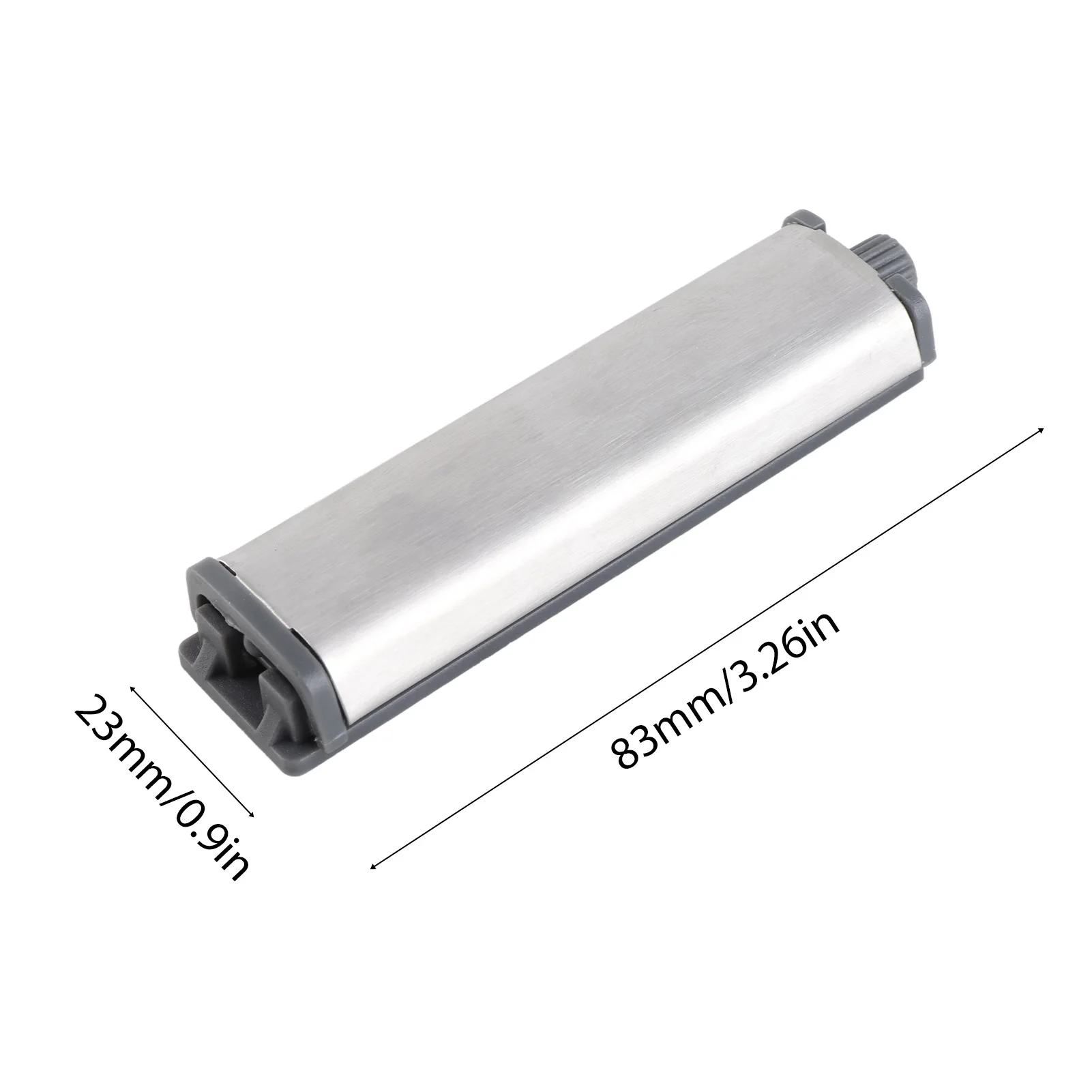 Push-Open-Schubladen-Hardware, Push-to-Open-Türschnäpper, magnetische Feder-Push-Riegel für Schrank, Küche, Schrank