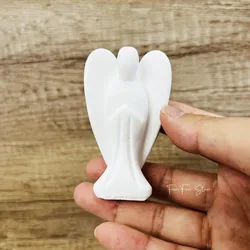 3D Angel Decoration Aromatherapy Candle Silicone Mold Handmade Wings Angel Plaster Drop Glue Tabletop Decor Mold Diffuser Stone