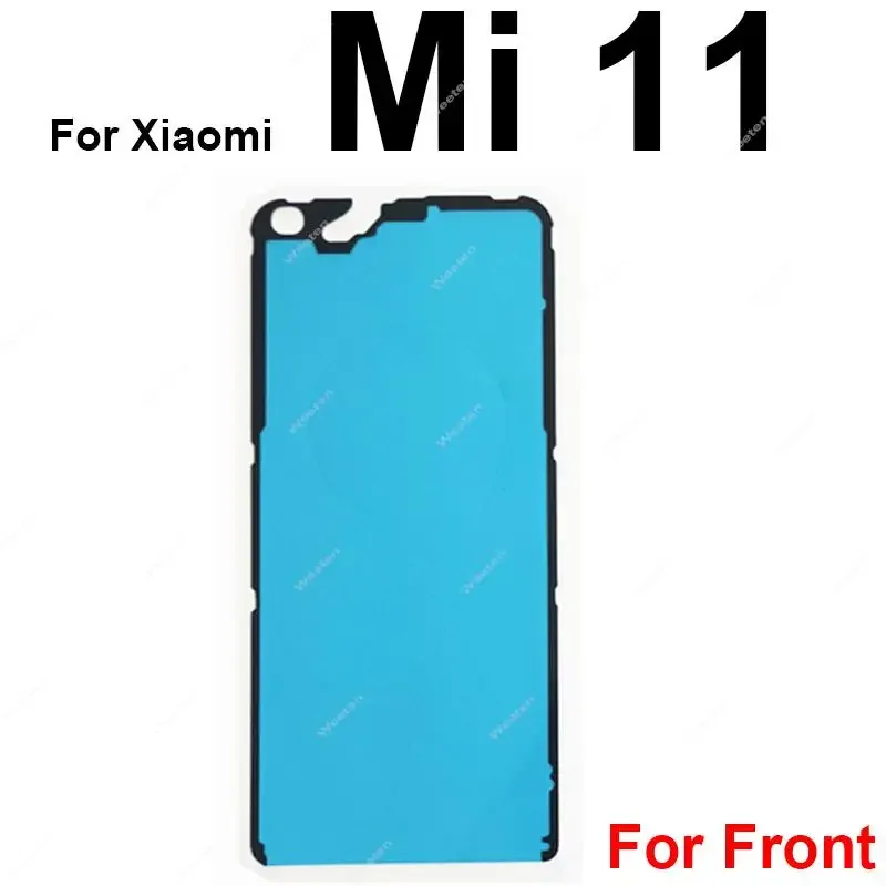 Rear camera sticker back battery housing cover adhesive for Xiaomi Mi 11Lite 11T pro ultra 11i hypercharge 5G front LCD tape