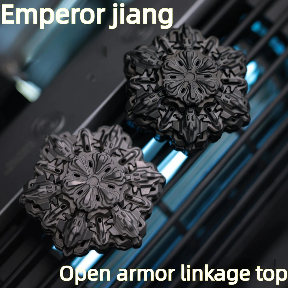 

Dijiang EDC Series Collaboration Magnetic Vibration Linkage Armor-Opening Fidget Spinner Desktop Decompression Toy