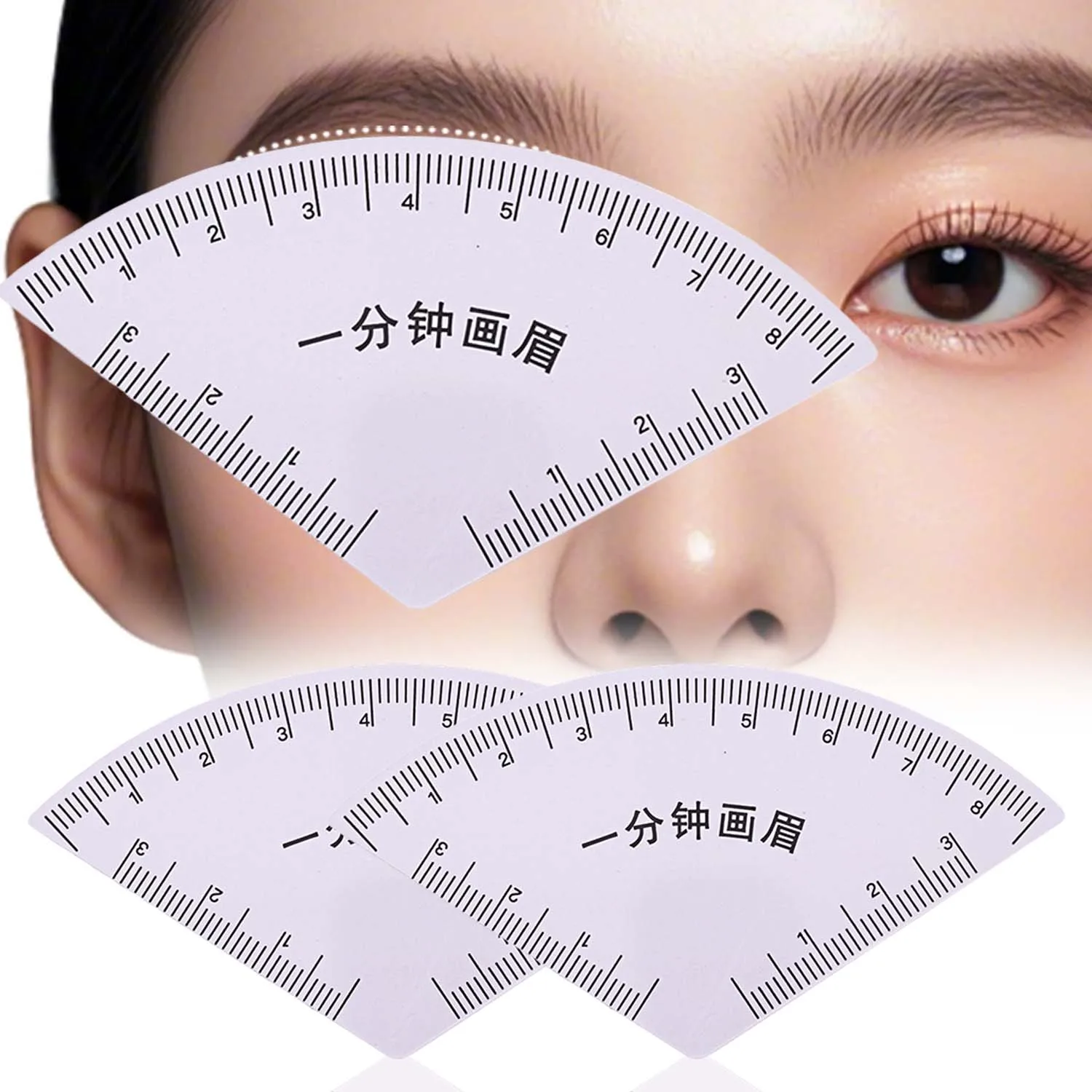 Fast Drawing Eyebrow Desgin Ruler Microblading Mapping Tools Shaping Permanent Makeup Drawing Guide Brow Ruler Tattoo Template