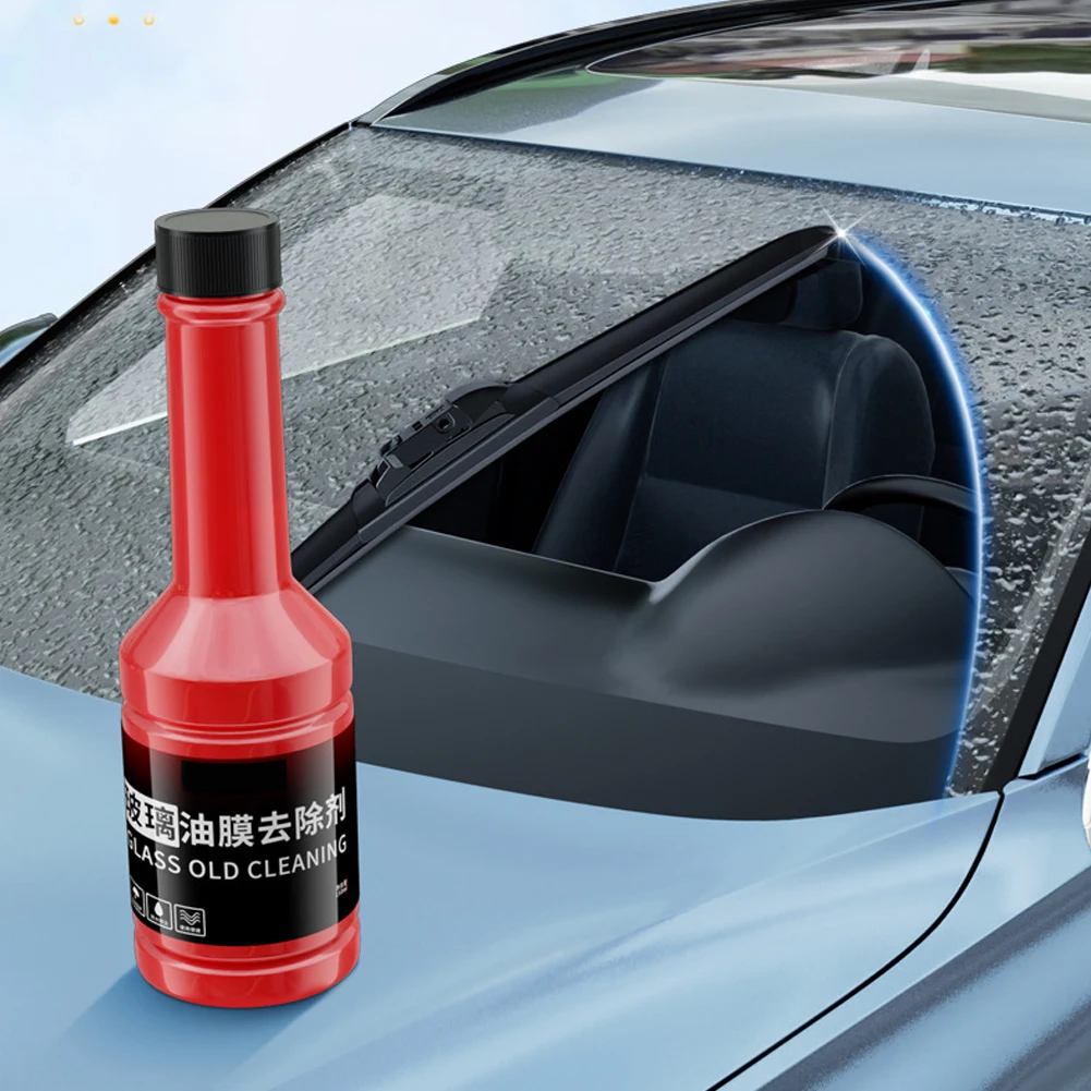 150ml Car Glass Oil Film Cleaner Rainproof Glass Cleaning Agents For Glass Birds Droppings Clean