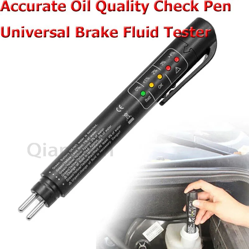 Brake Oil Detection Pen, Moisture Tester, Brake Fluid Detector, Automotive Maintenance Instrument And Tool