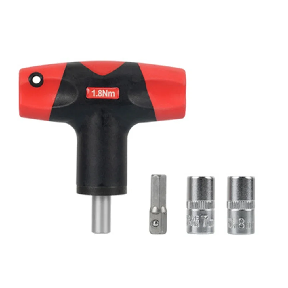 T-Handle Wrench 1.8Nm 2.5Nm Preset Torque Tool 1 4 Inch Hex Bit Chrome Vanadium Sleeve Efficient Production Tool