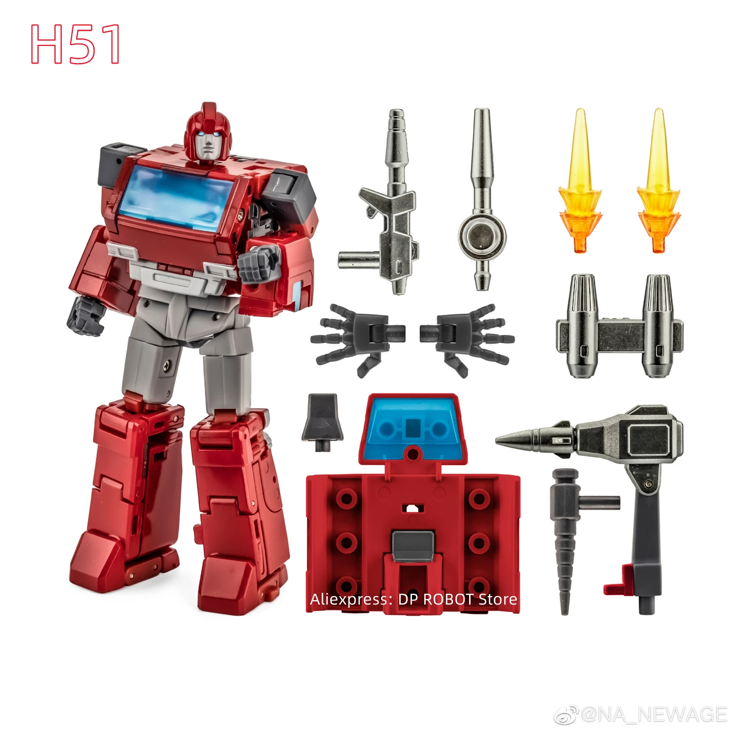 Newage Transformation NA H51 Ironhide Hawk Action Figure Toys with Box