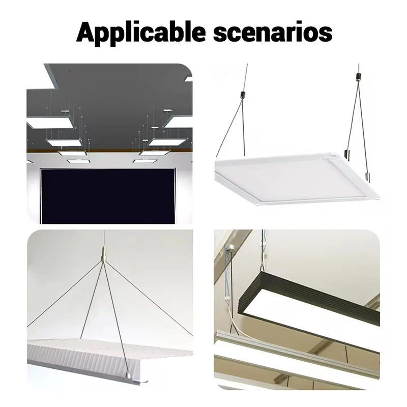 Luz de cultivo de plantas, dispositivo de bloqueo y dividido, iluminación profesional, tiras de luz decorativas, piezas de tira de luz, accesorios colgantes, 2 uds.