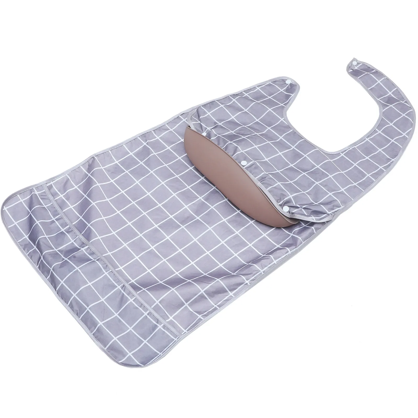 

Большой водонепроницаемый нагрудник для взрослых, износостойкий, многоразовый, для ухода за пожилыми людьми, для еды, для домашнего использования