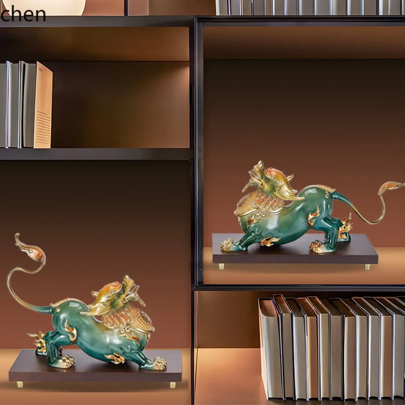 YFY   Wealth-Attracting Figurine Male and Female Pair Office Living Room Decoration Wealth Gathering Opening  New Home Gift
