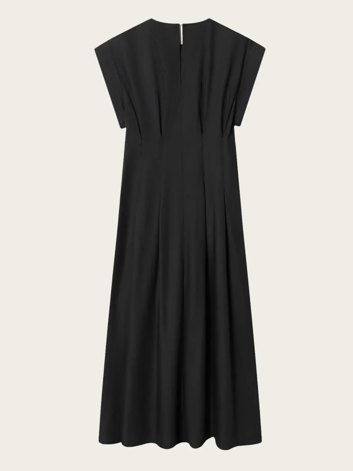 Damen Plissiertes Popeline-Kleid 2026 Neu mit Hoher Taille Sommer Lässige Mode Locker Bequem Vielseitig in Verschiedenen Farben Damenkleid – Detail 4