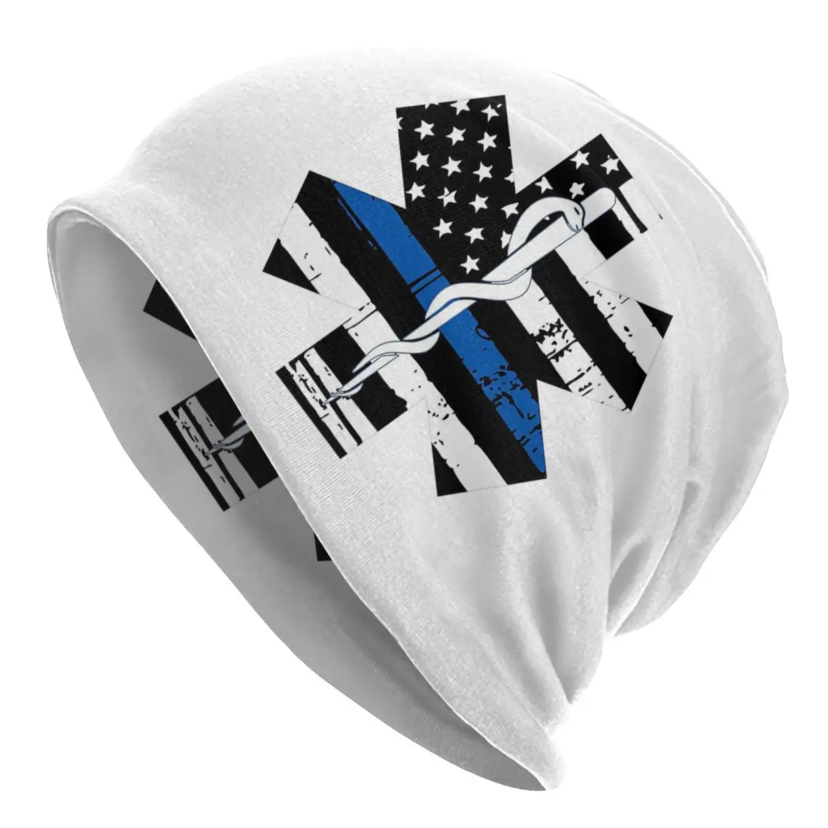 

Шапка-бини EMT Star Of Life Skullies, весенняя лыжная шапка унисекс, теплая шапка двойного назначения с капюшоном