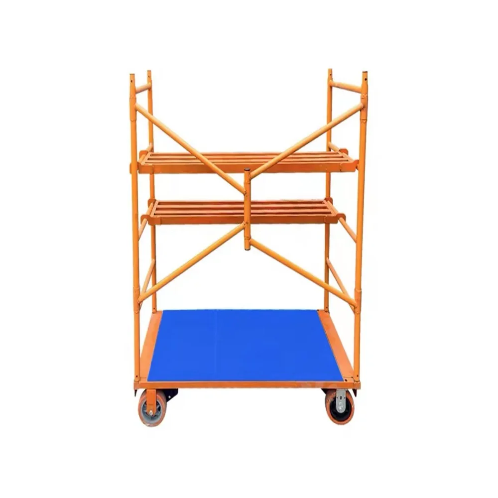 Electric scaffolding mobile horse stool activity frame ladder frame remote control automatic walking stirrup