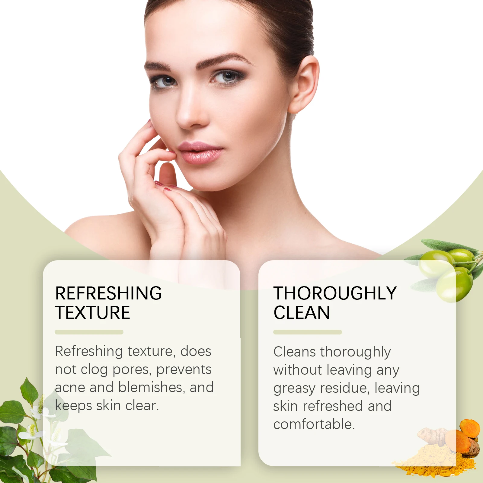 Gentle Cleansing Oil Makeup Remover for Sensitive Skin Non-Tightening Moisturizing Facial Care Soothing Facial Cleansing Oil