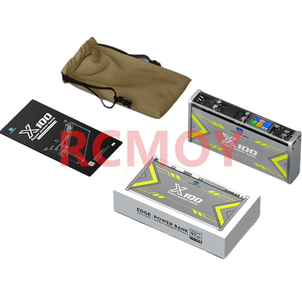 

Newest SUNNYSKY EDGE X100 Super Portable Power Bank 520W For RC DJIAVATA INSTA360 Model/Helicopter/ Battery Parts