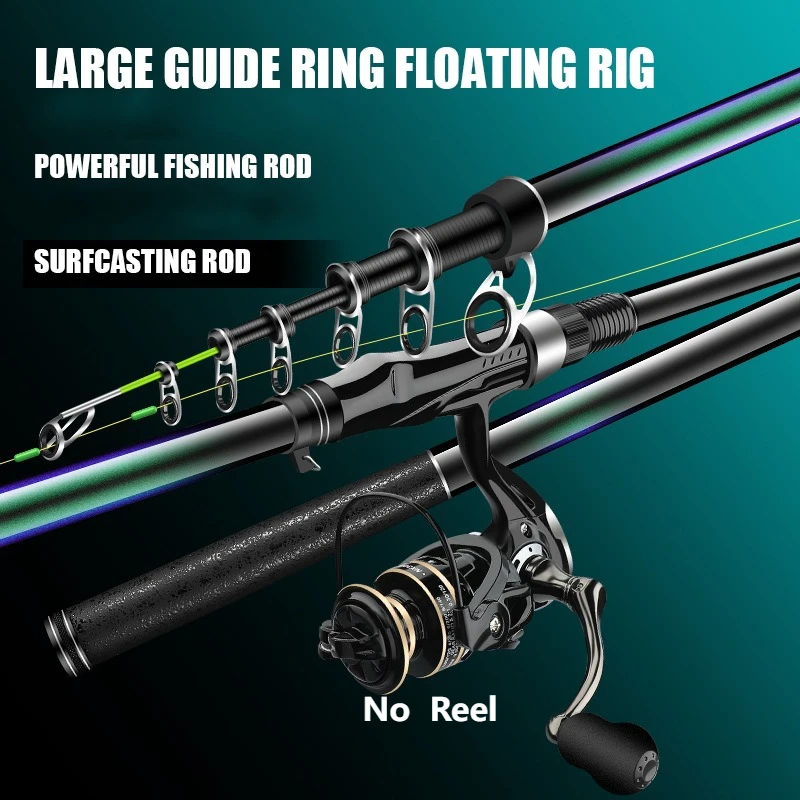 Caña de Rock Fishing Telescópica – Alto Carbono Ultraligera - imagen 2