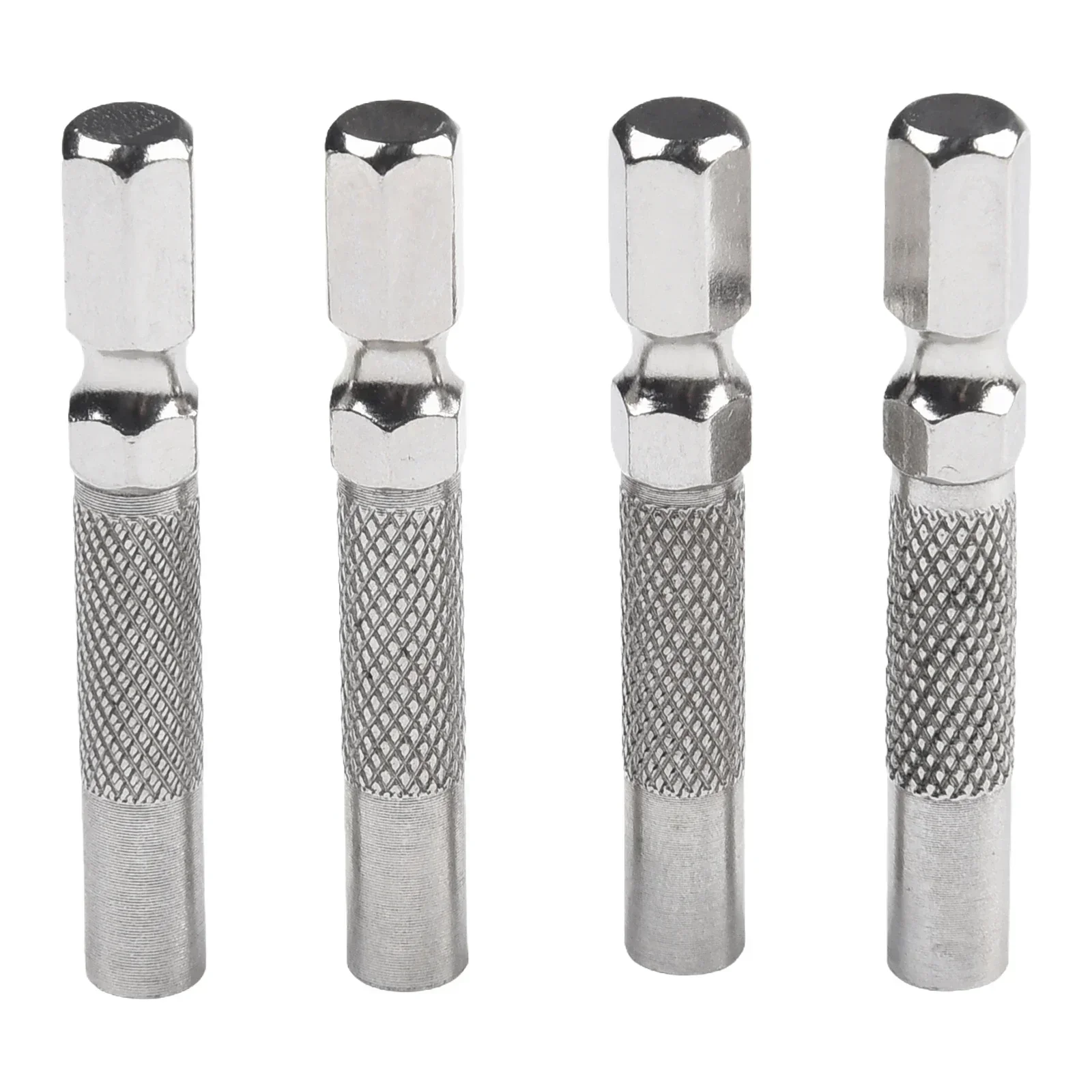 Adaptador de broca hexagonal de 4 piezas, soporte magnético de 6,35mm, soporte para destornillador eléctrico